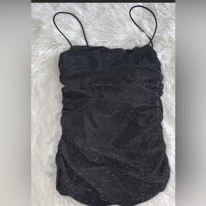 ~Black sparkly top~ (Evening or Day Wear)
Size: US 11-13 Large
Selling for $20